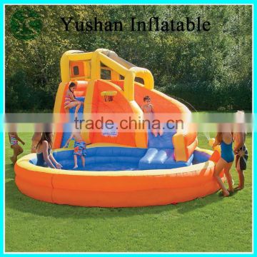 2016 most popular durable top qulity amusement park inflatable slide
