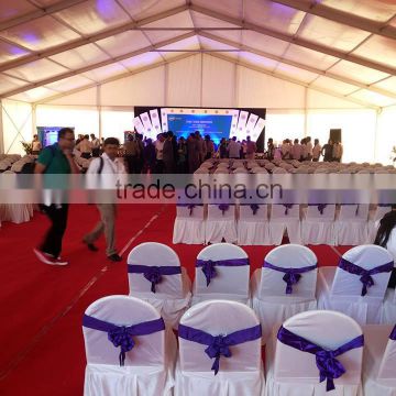 300 persons clearspan event tents for wedding party