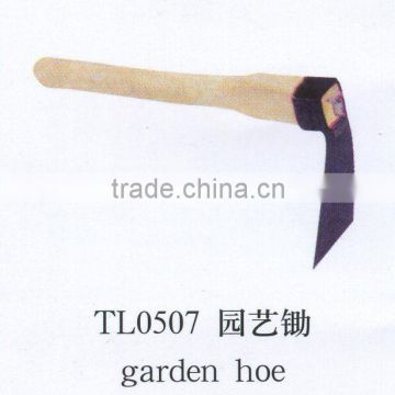 garden hoe with handle