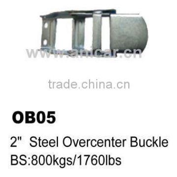 OB05 2" Steel Overcenter Buckle for truck tie down