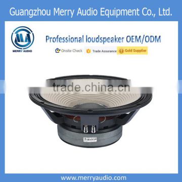 professional good quality 15 inch 8ohm 550w subwoofer speaker driver