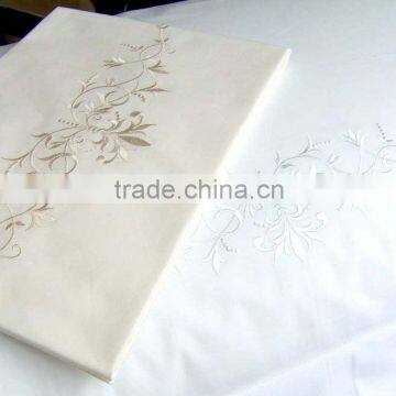 embroidery bed sheet