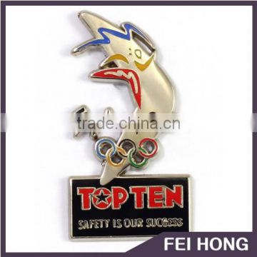 High quality custom different shape Sydney Olympic souvenir badge