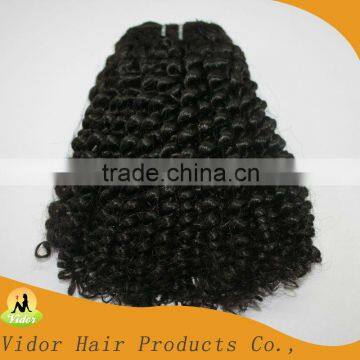 100% Unprocessed Top Quality Brazilian Remy Human Hair Kinky Curly Weave Wholesale