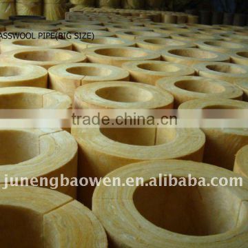 Glasswool pipe (plain) ,fiberglass pipe without attachment