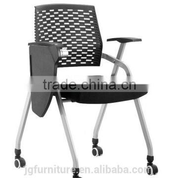 Hiah quuality folding plastic training chair with table