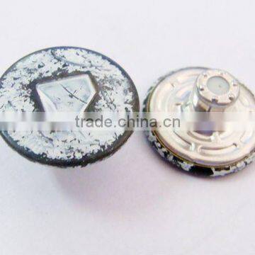 Star shank button for jeans