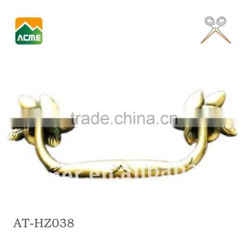AT-HZ038 best quality matel handle with flower