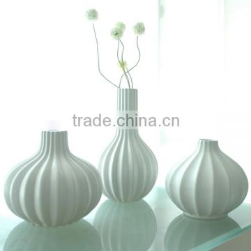 white flower vase ceramic vase for home decoration vase