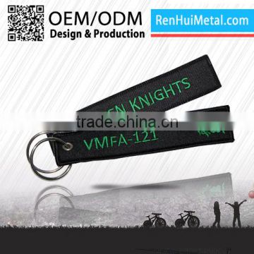 Hot sale custom size rhinestone keychain