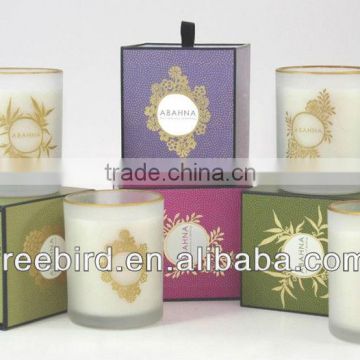 Luxury Scented Soy Wax Candle in Gift Box