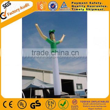Trade show colorful inflatable air dancer dancing man F3052