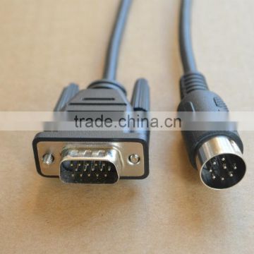 SVGA to Mini Din Cable F-M