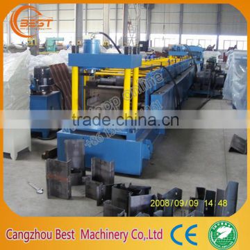 Building Material Machinery:C Purlin Rool Froming Machinery, C Purlin Size C100 mm: h100mm, b50mm, c20mm, t2-3mm
