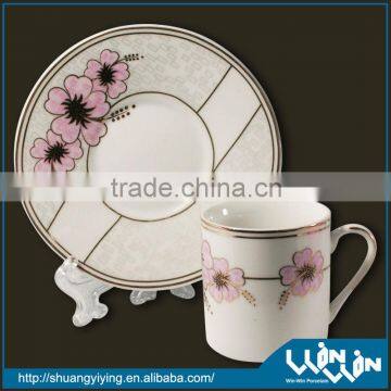 porcelain cup and saucer wwc13029