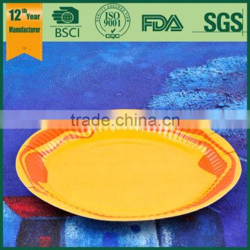 paper plate, raw materials paper plate, custom printed paper plate