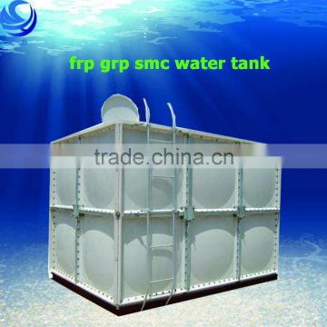 Customized capacity grp SMC panels sectional water tank