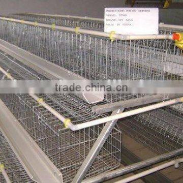 Q235 bridge steel Broiler Cage of 120 birds capacity
