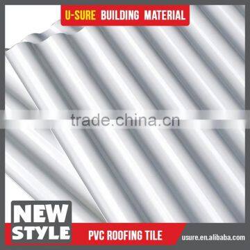 brand new pvc resin corrugated roofing sheet hs code