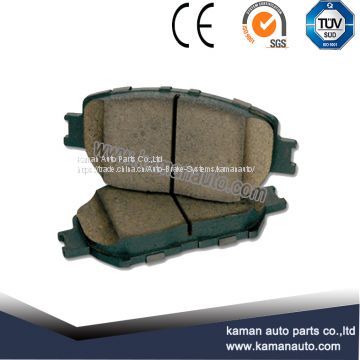 Replacement disc brake pads with certification TS16949