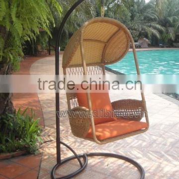 2014 Hot Sale Outdoor Garden Rattan Hanging Chair