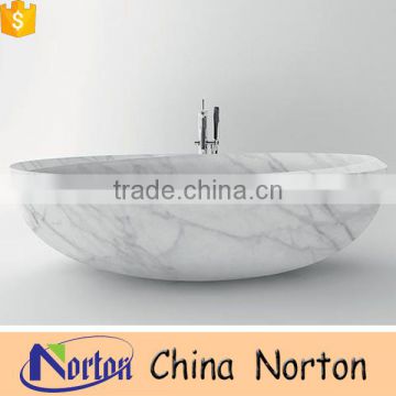 Hand-carved polished whirlpool bathtub for home use NTS-BA044L