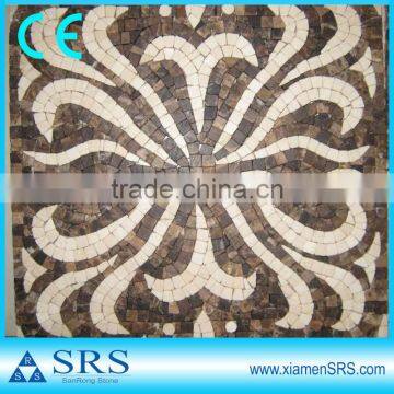 Flooring flower pattern marble mosaic