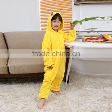 Factory selling winter children Pikachu onesie good quality