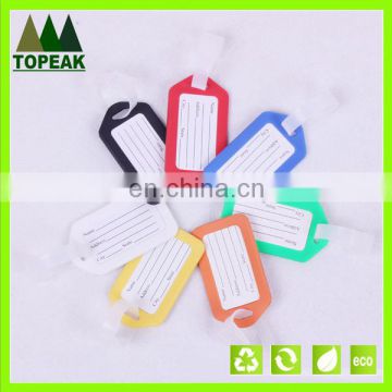 Popular Promotional Gifts With Client Logo Custom PVC Luggage Tag