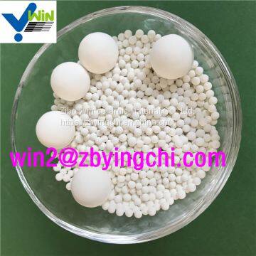 Aluminium oxide catalyst support padding ball