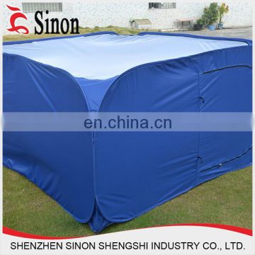 camping spring steel disaster relief tent refugee tent