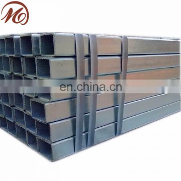 thin wall pre galvanized square steel tube