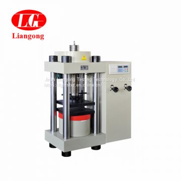 Digital Cement Stone Concrete Brick Compression Testing Equipment YES-2000E universal compression testing machine electrically operated