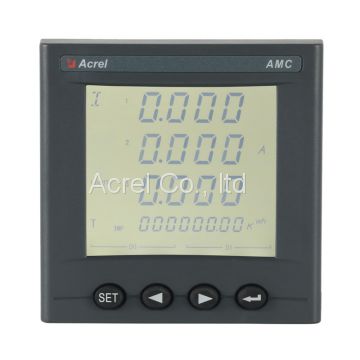 Multifunction Meter LCD Display RS485 Modbus AMC96L-E4/KC