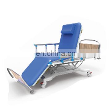 MY-O007O medical two motor electric hospital bed manual dialysis chair for hemodialysis,peritoneal dialysis,blood donation