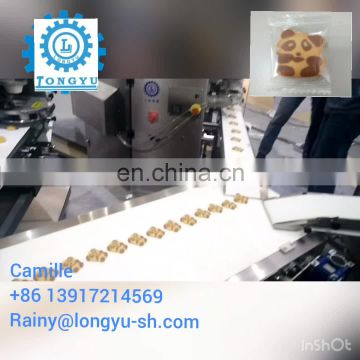 Manufacturer Turkey Double Color Chocolate Filled Cookies Making Machine