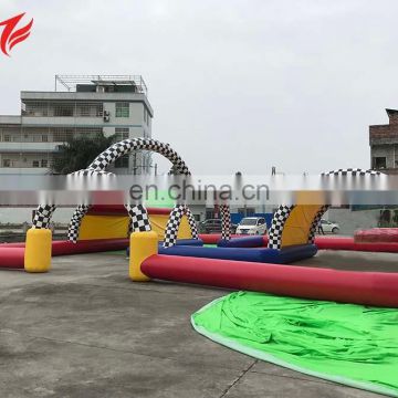 inflatable go karts car race track for sale