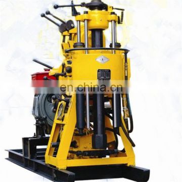 Small Portable Diesel Engine Deep Rock Well Drilling Rig Machine / hard rock drilling rig