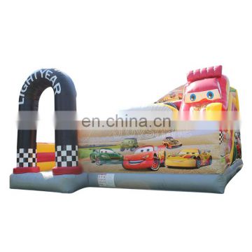 Cars Inflatable Funland Bouncy Castle Jumping Bouncer For Kids