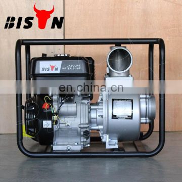 BISON CHINA 7.5 HP 4inch Gasoline Water Pump For Irrigation WP40 Water Pumping Machine