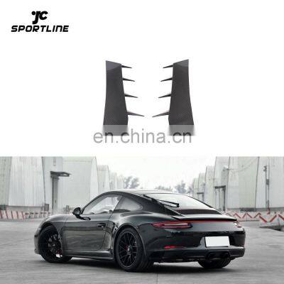 Dry Carbon Fiber R8 Front Side Canards for Audi R8 V10 Gen 2 Plus Coupe 2-Door 16-18