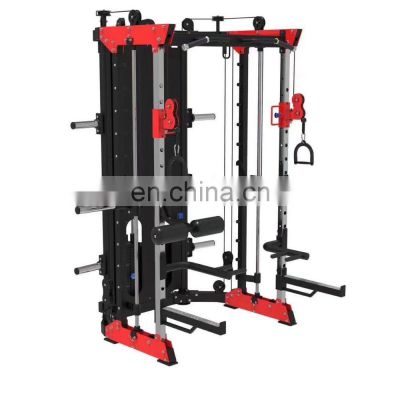 all in one gym equipment functional trainer  smith crossover cable machine multi gym em fitness equipment