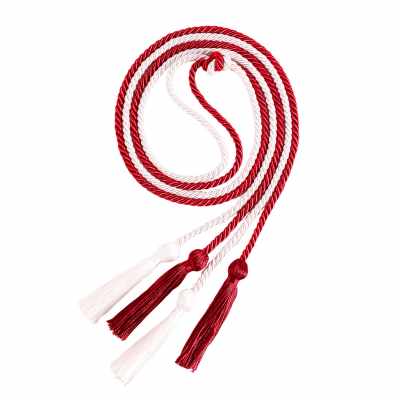 2024 New Wholesale Royal Single Color Graduation Honor Cords Polyester Graduation Tassels Honor Cord For college students