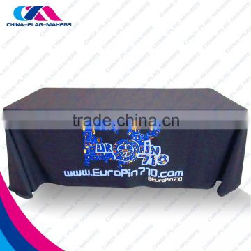 wholesale trade show polyester table cloth cover