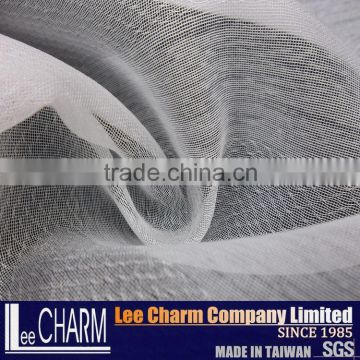 100% Polyester Shiny Decorated Tulle Fabric