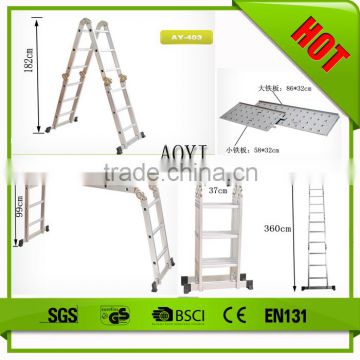 Best price for aluminum ladders aluminum platform step ladder