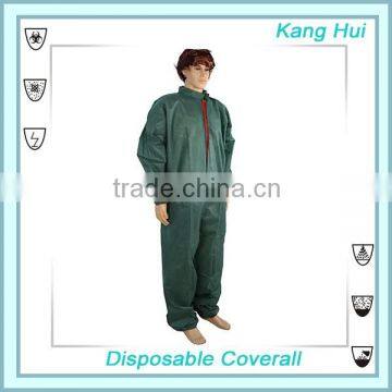 High Quality Polypropylene Waterproof Disposable Nonwoven Coverall for Medical