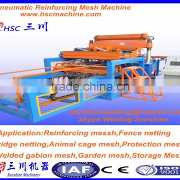 Straight wire Pneumatic Reinforcing Fence Machine