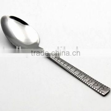 2016 LBY most sale stainless steel soup and jam spoon