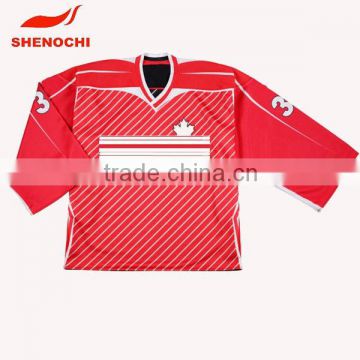 dongguan manufacturer high quality european hockey jersey